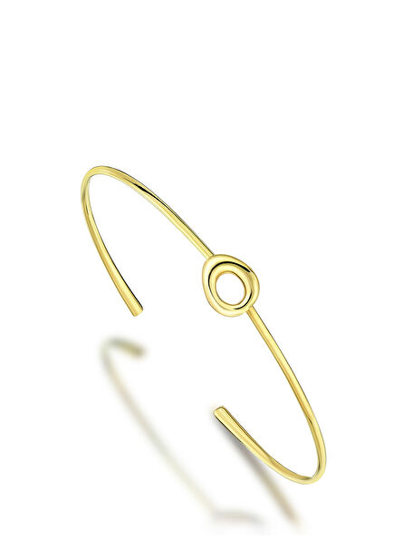 Mini Pebble Women's Gold Bracelet