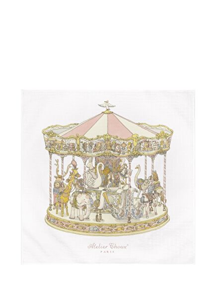 Carre Pembe Battaniye