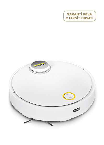 Rcv 3 White Smart Robot Vacuum Cleaner