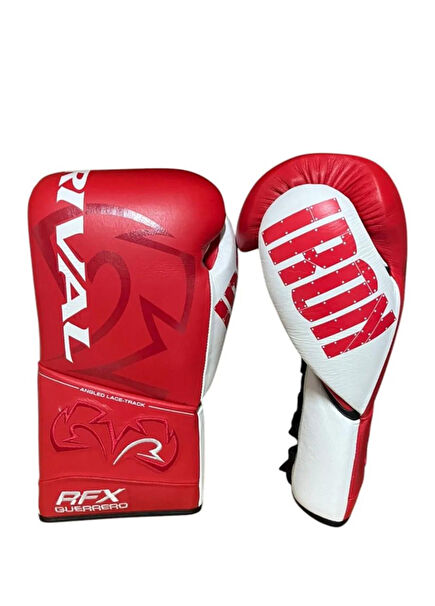 Rfx-Guerrero Custom Red Sparring Gloves Drawstring Boxing Gloves