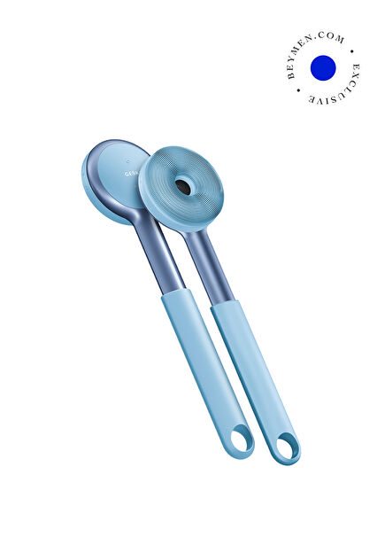 Sonic LED Full-Body Brush & Intensive Exfoliator Aquamarine Kırmızı Led Terapili Vücut Temizleme ve Cilt Bakım Cihazı