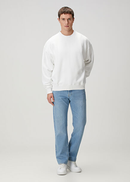 The Straight Light Blue Jeans