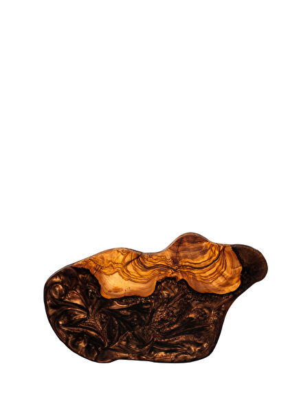 Amorf Kahverengi Dekoratif Tabak