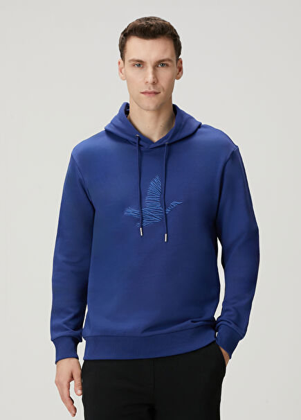 Saks Kapüşonlu Sweatshirt