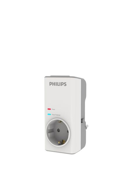 CHP7010W/10 1140 Jul Dalgalanma Korumalı Emniyet Kepenkli Tekli Akım Koruma Priz