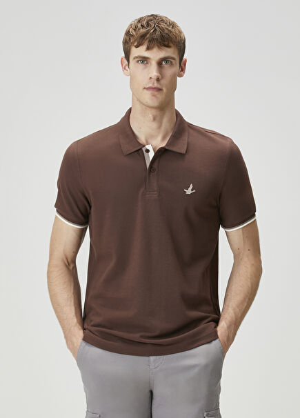 Brown Mink Polo T-Shirt