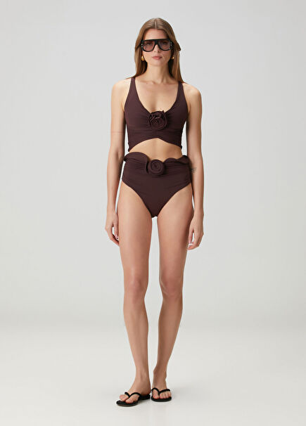 Burgundy Bikini Bottoms