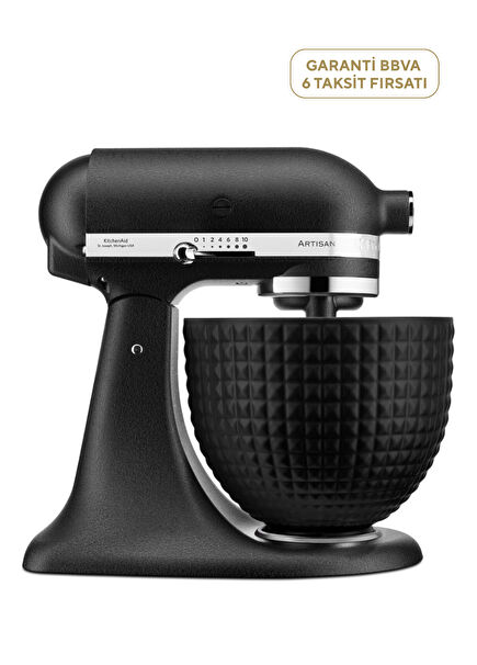 Artisan Black Stand Mixer and Ceramic Bowl 4,7 Lt 5KSM156CX