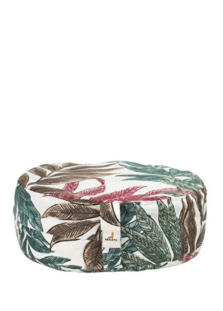 Zafu Amazon Buckwheat Hull Filled Meditation Cushion