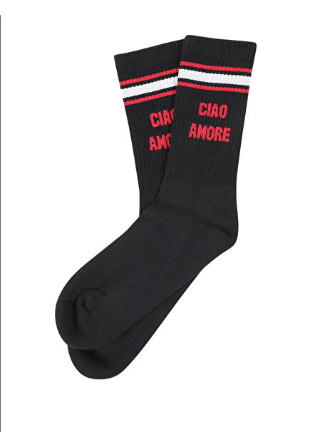 Ciao Amore Black Women's Socks