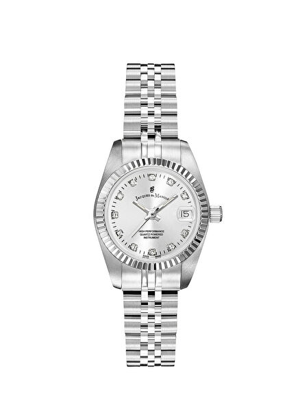 NRO 02 Metallic Gray Women's Wrist Watch