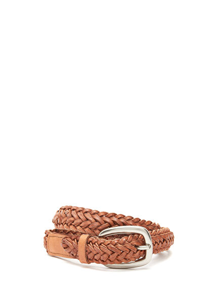 Brown Women's Leather Belt