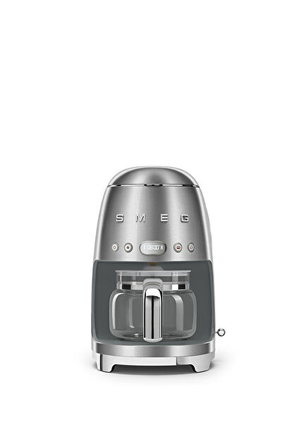 50s Retro Style Silver Filter Coffee Machine