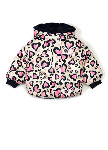 Pink Double-Sided Girls Coat