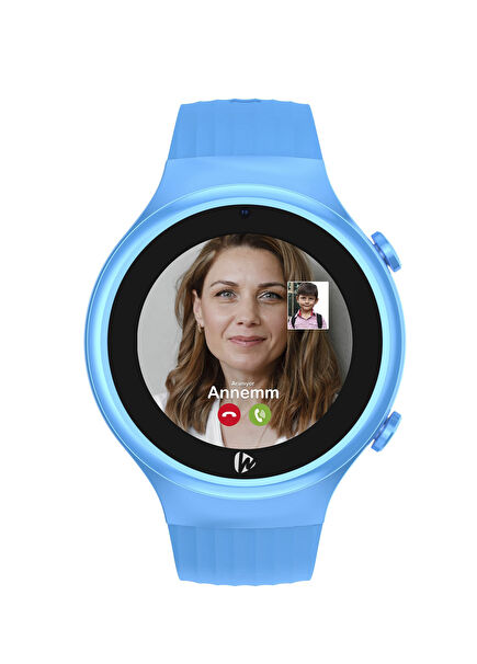 5S Mavi Görüntülü Arama Erkek Çocuk Akıllı Saat