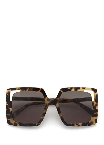 Creasey Leopard Acetate Unisex Sunglasses