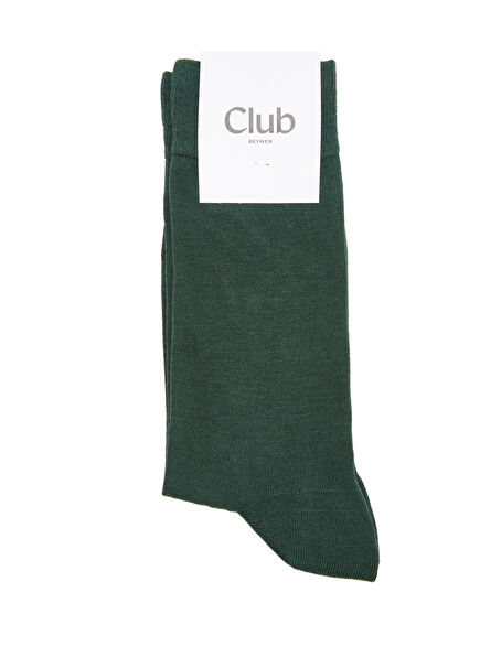 Green Men's Bamboo Socks