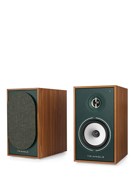 BOREA BR02 Connect Meşe/Yeşil Bluetooth Hoparlör