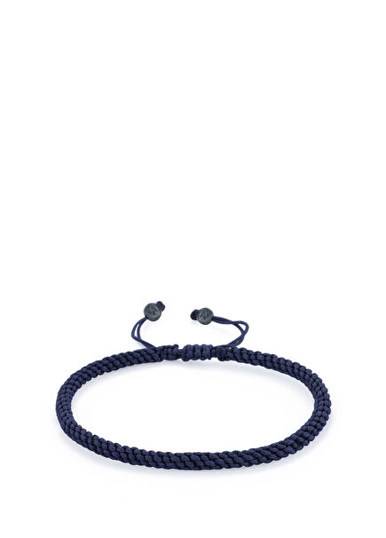 Knot Oxide Lacivert Erkek Bileklik