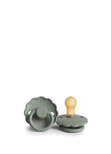 Daisy Lily Pad 0-6 Month Rubber Pacifier