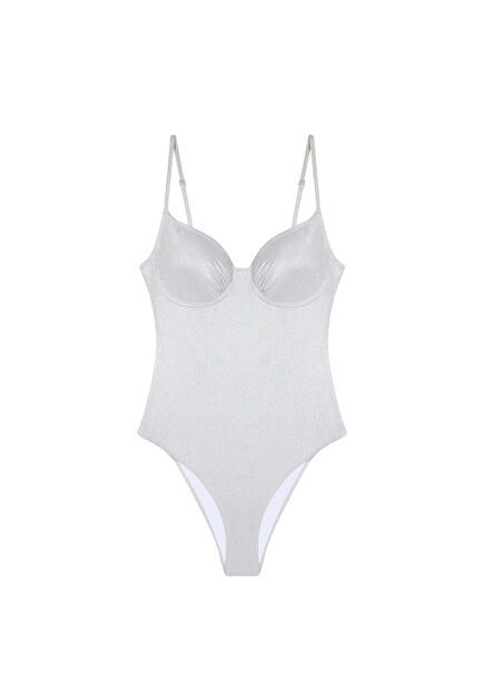 Martini Gri Kadın Mayo