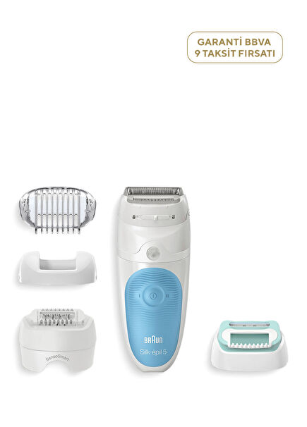 Silk-épil 5 5610 SensoSmart Wet&Dry Wireless Epilator