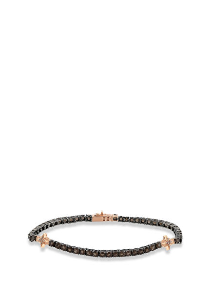 North Star Men's Gold Silver Bracelet