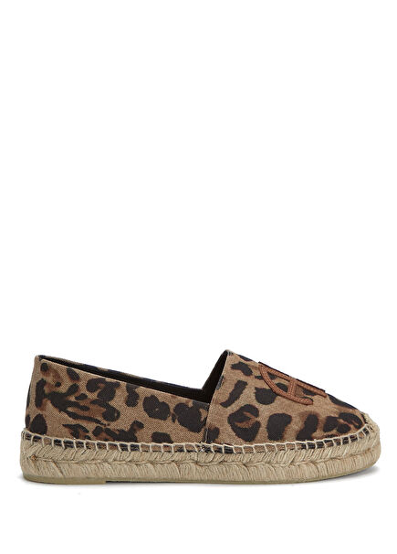 Paloma Leopar Desenli Kadın Espadril