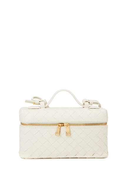 Bang Bang Vanity Gold Krem Kadın Deri Çanta