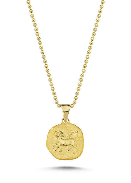 Aries 14K Gold Women's Necklace