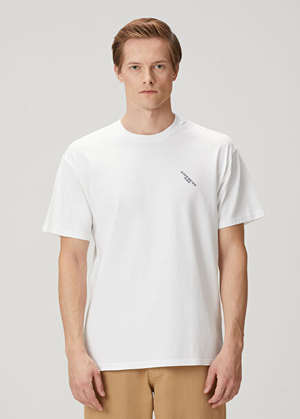 Regular Fit Beyaz T-shirt
