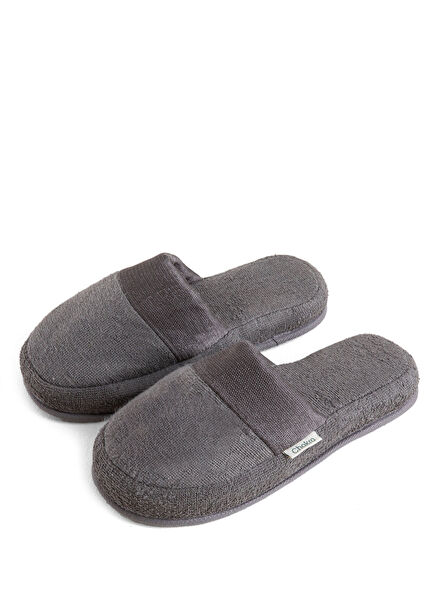 Floss Dark Grey Unisex House Slippers