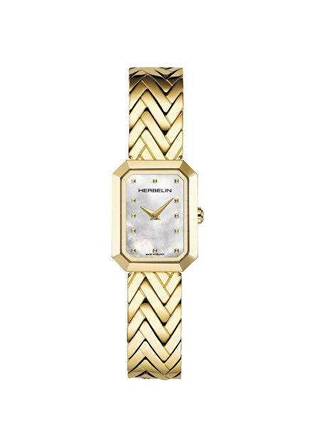 Octogone 17446BP19 Golden Women's Wrist Watch