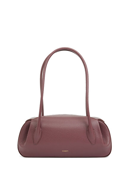 Oyster Bordo Kadın Deri Çanta