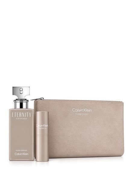 Eternity Women Suede Essence 100 ml + Çanta + Şişe Kadın Parfüm Seti