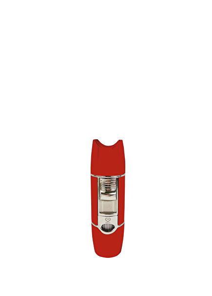 F60 3 Purple Red Cigar Lighter with Flame Piercing Stand 