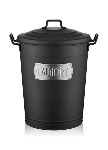 Siyah Çamaşır Sepeti 60 L
