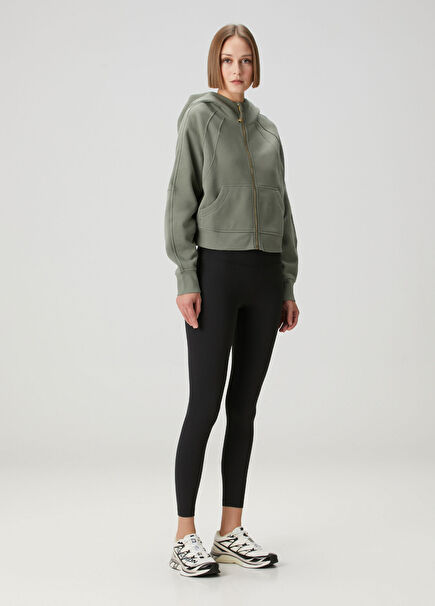 Align High Rise Siyah Tayt 25"