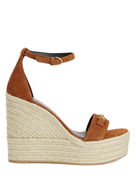 Tan Women's Suede Espadrille