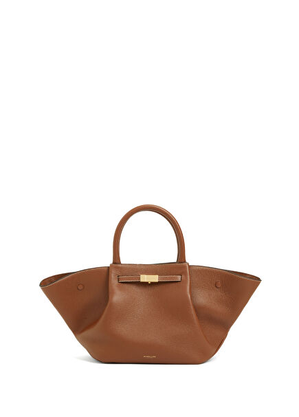 Midi New York Tan Women's Leather Bag