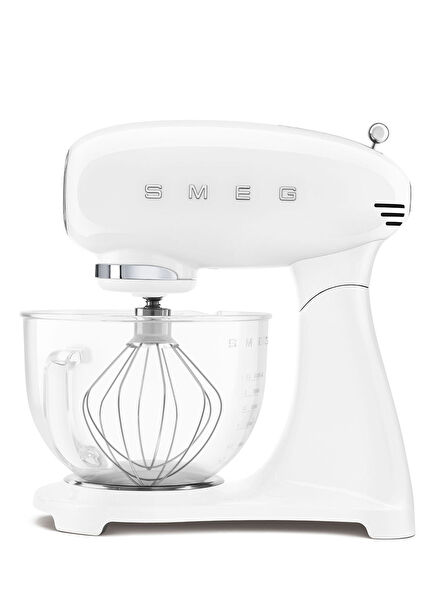 50'S Style Retro Beyaz Stand Mikser