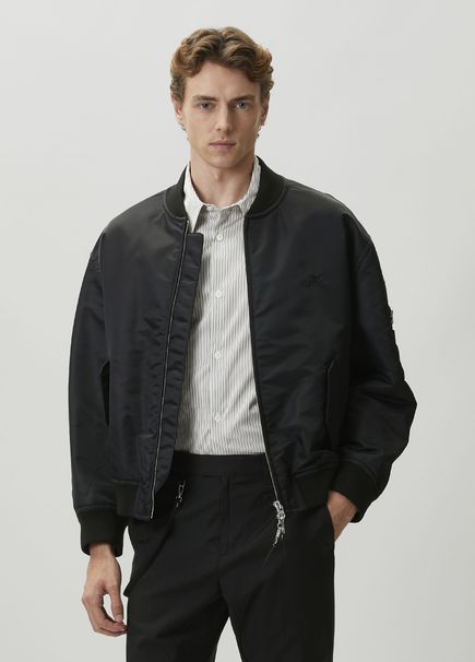 Siyah Bomber Mont