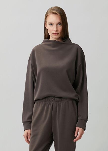 Brown Modal Sweatshirt