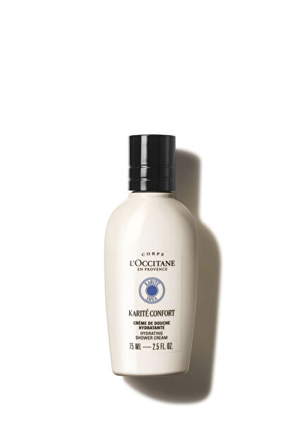 Shea Body Lotion Moisturizing and Nourishing Shower Cream with Oil and Milk 75 ml