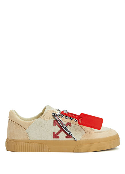 Vulc Bej Erkek Deri Sneaker