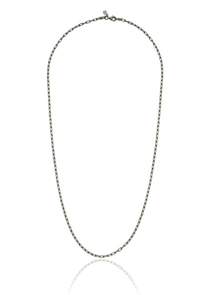 Link 925 Sterling Silver Men's Chain Necklace