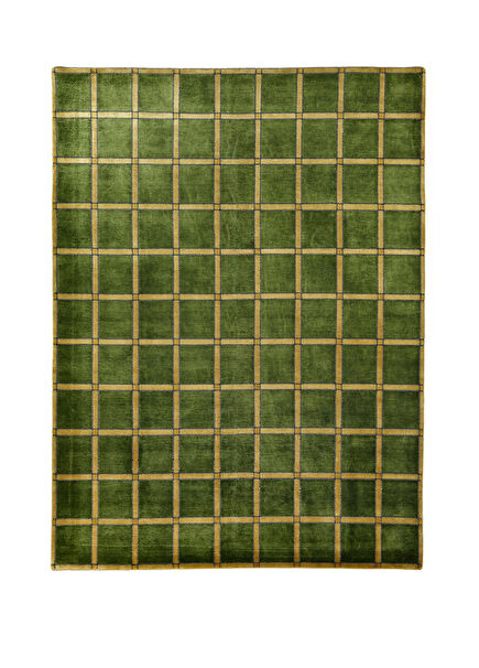 Tevere Hand-Woven Wool and Silk Carpet 311 x 250 cm