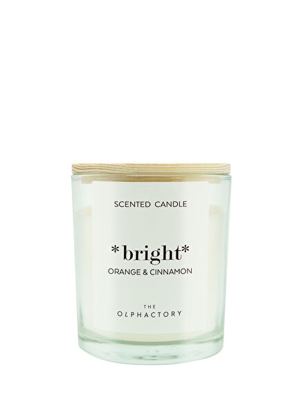 Bright Orange Cinnamon 200 Gr Candle