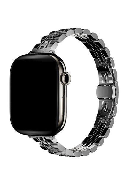 Apple Watch Uyumlu Argenta Elegance Çelik Akıllı Saat Kordon