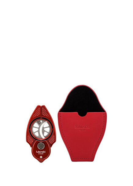 Yeni Stil Yarasa Kırmızı 60Ring Çelik Puro Kesici